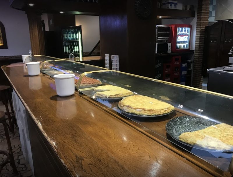 Tortillas caseras en La Trébede